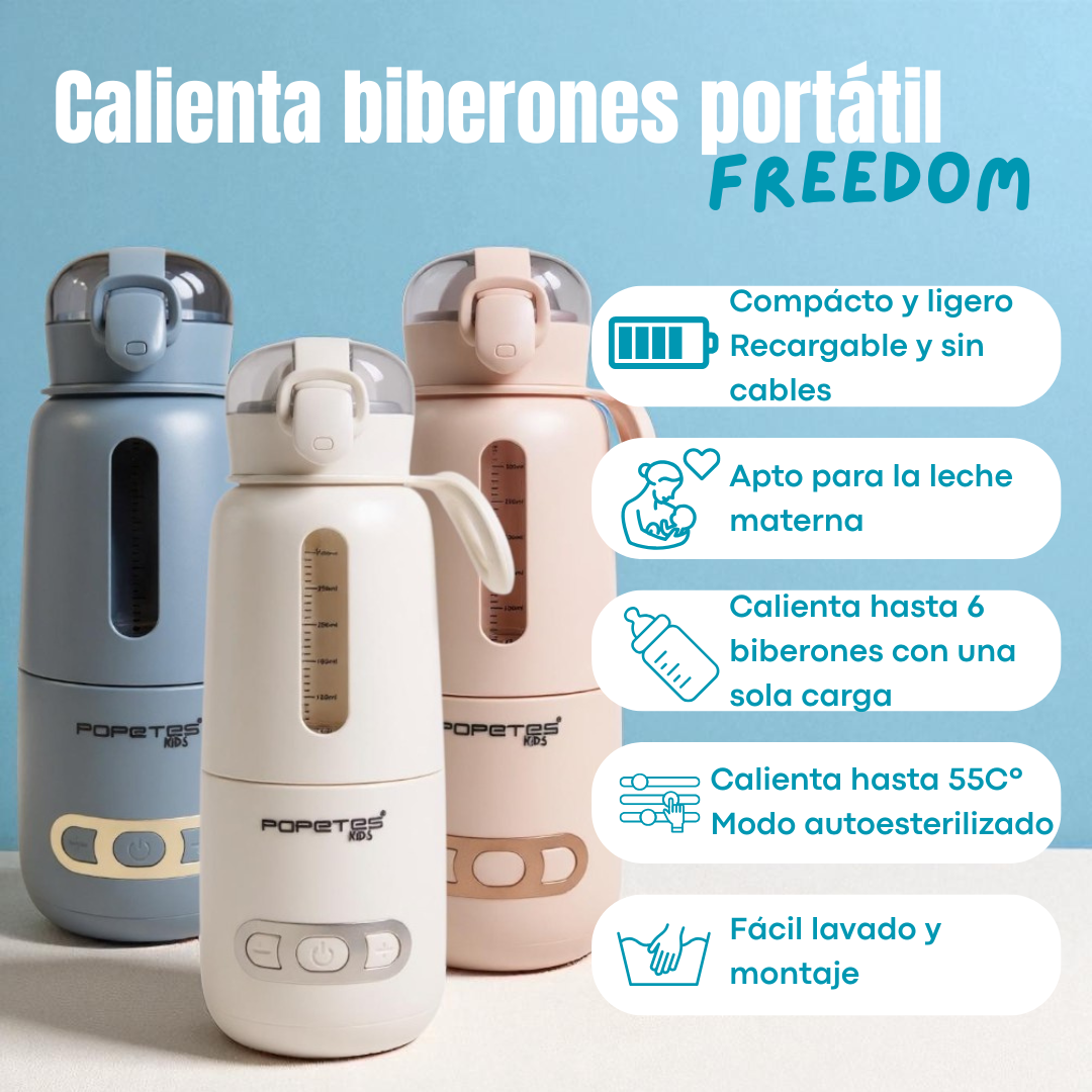 Kit de alimentación Portátil TRAVEL | Popetes Kids