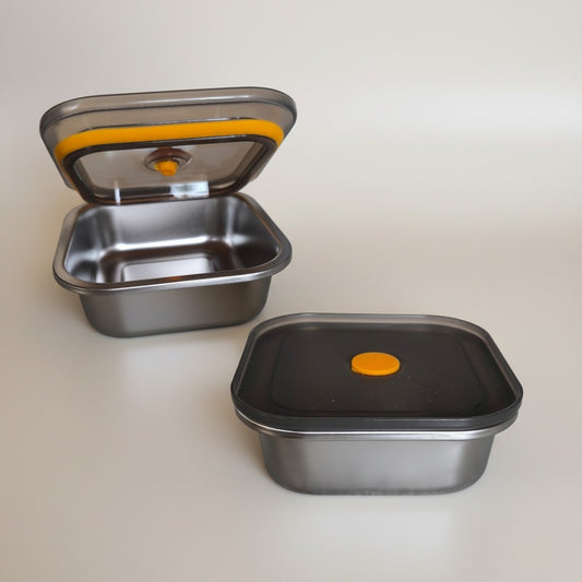 Recipiente acero inoxidable LUNCH BOX | Popetes Kids